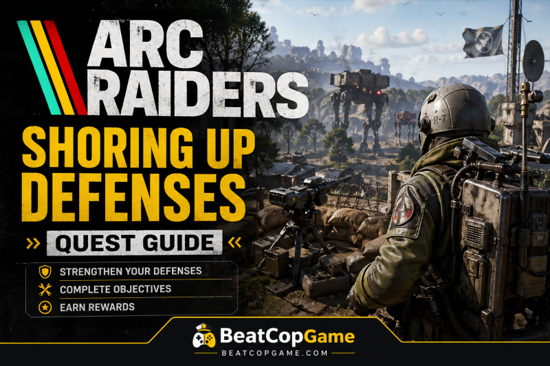 Arc Raiders Shoring Up Defenses Quest Guide