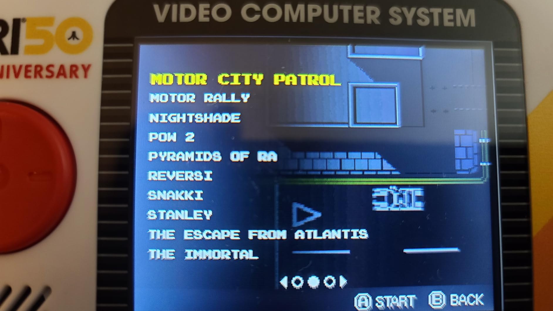 My Arcade Atari Pocket Player Pro: Handheld Portable Video Game Console with 100 Games, 2.75