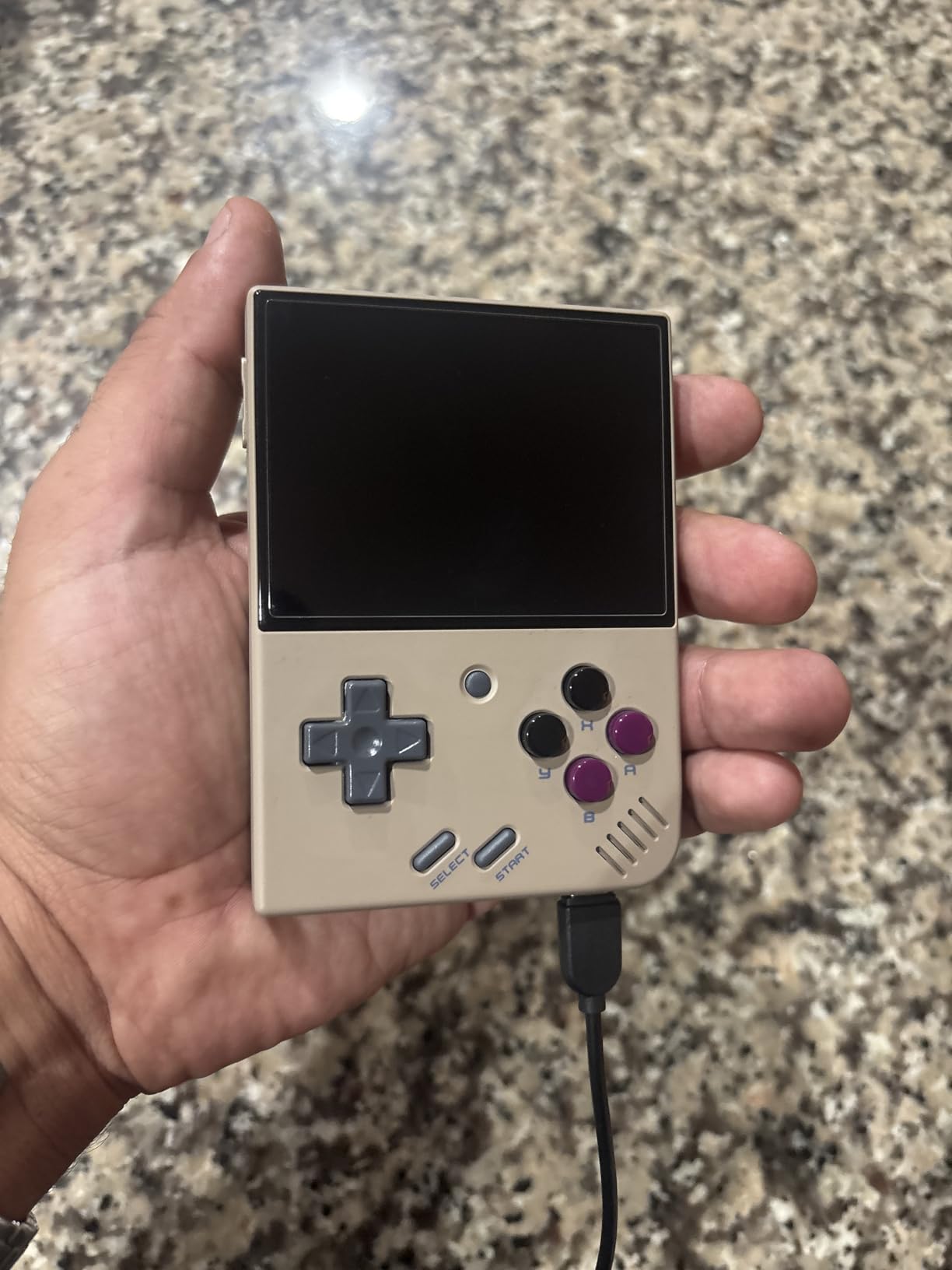 Miyoo Mini Plus with Portable Case Retro Emulator Handheld Game Console with WiFi & RTC, 3000+ Classic Games, Gray customer photo 2