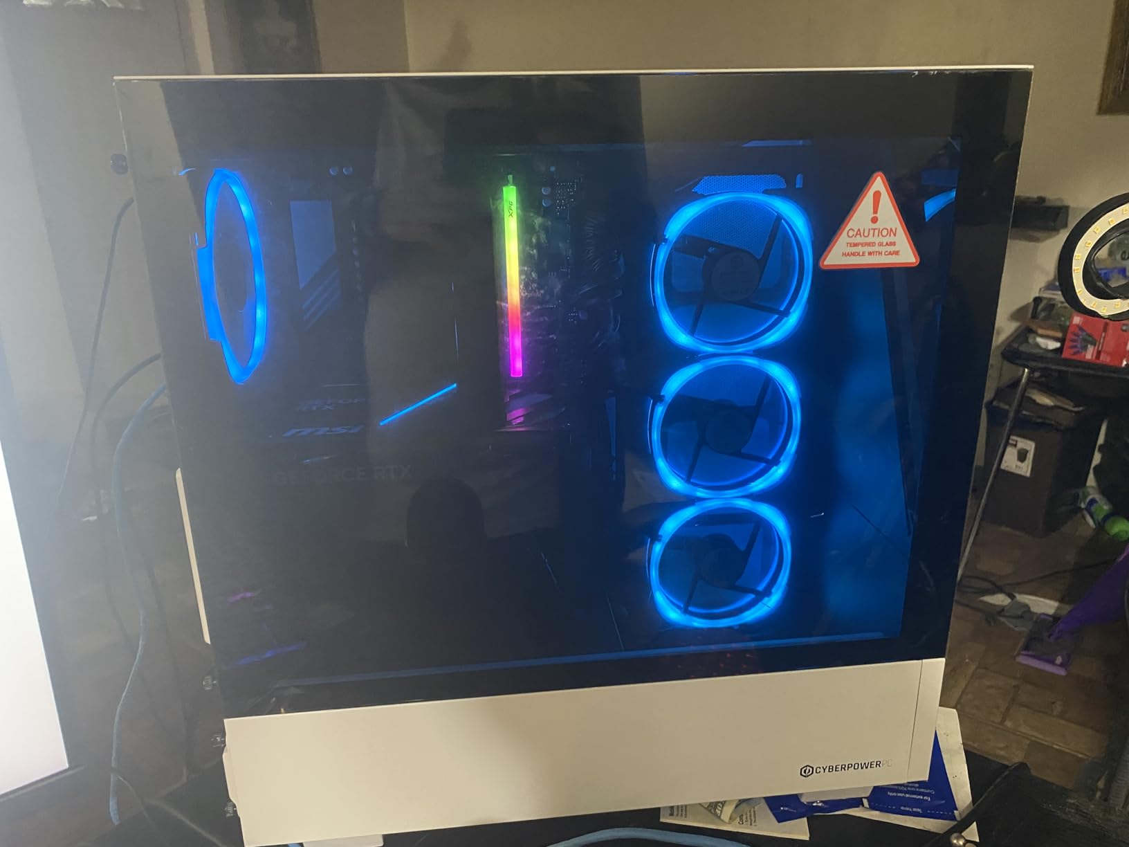 CyberPowerPC Gamer Xtreme Gaming PC, Intel Core i7-14700F 2.1GHz, GeForce RTX 5060 Ti 8GB, 16GB DDR5, 1TB PCIe 4.0 SSD, WiFi Ready & Windows 11 Home (GXiVR8040A19) customer photo 2