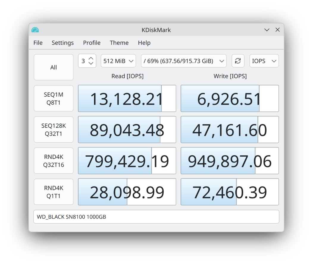 WD_Black SN8100 2TB NVMe SSD - PCIe 5.0x4, M.2 2280, Up to 14,900MB/s Read Speed, up to 11,000MB/s Write Speed, Best for AI Applications, Gaming, and Video Editing - WDS200T1X0M customer photo 2