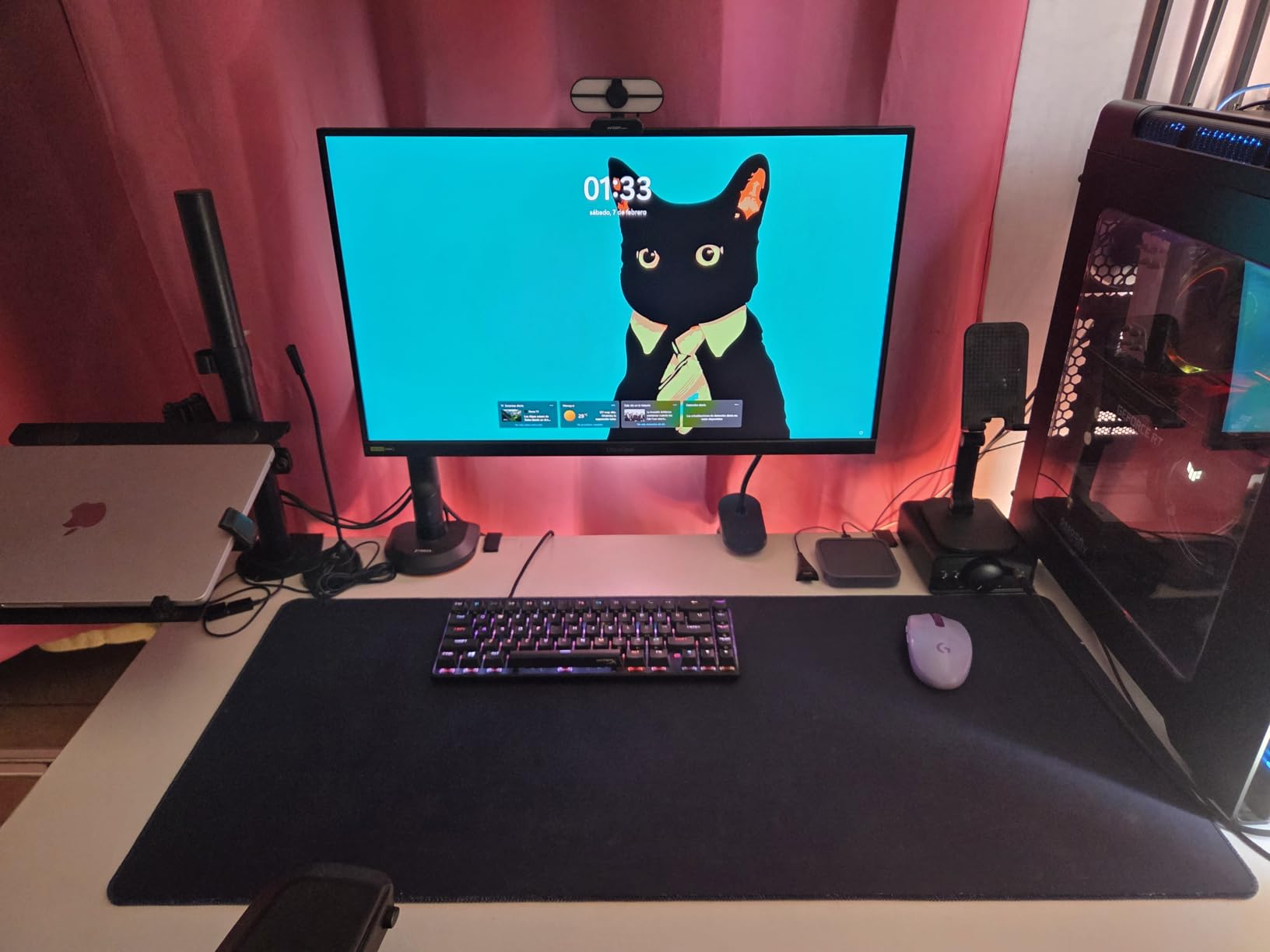 LG 27G640A-B 27-inch Ultragear QHD (2560 x 1440) IPS Gaming Monitor, 300Hz, 1ms, NVIDIA G-Sync, AMD FreeSync Premium, VESA DisplayHDR 400 customer photo 2