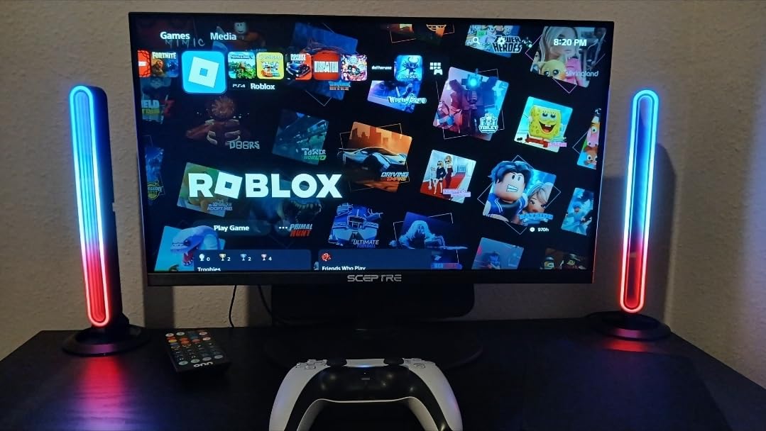 Sceptre New 22-Inch Gaming Monitor, FHD 1080p, Up to 144Hz, HDMI, DisplayPort, Built-in Speakers, Machine Black (E225W-FW144 Series) customer photo 1