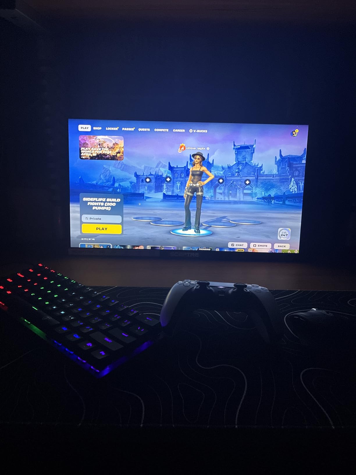 Sceptre New 22-Inch Gaming Monitor, FHD 1080p, Up to 144Hz, HDMI, DisplayPort, Built-in Speakers, Machine Black (E225W-FW144 Series) customer photo 2