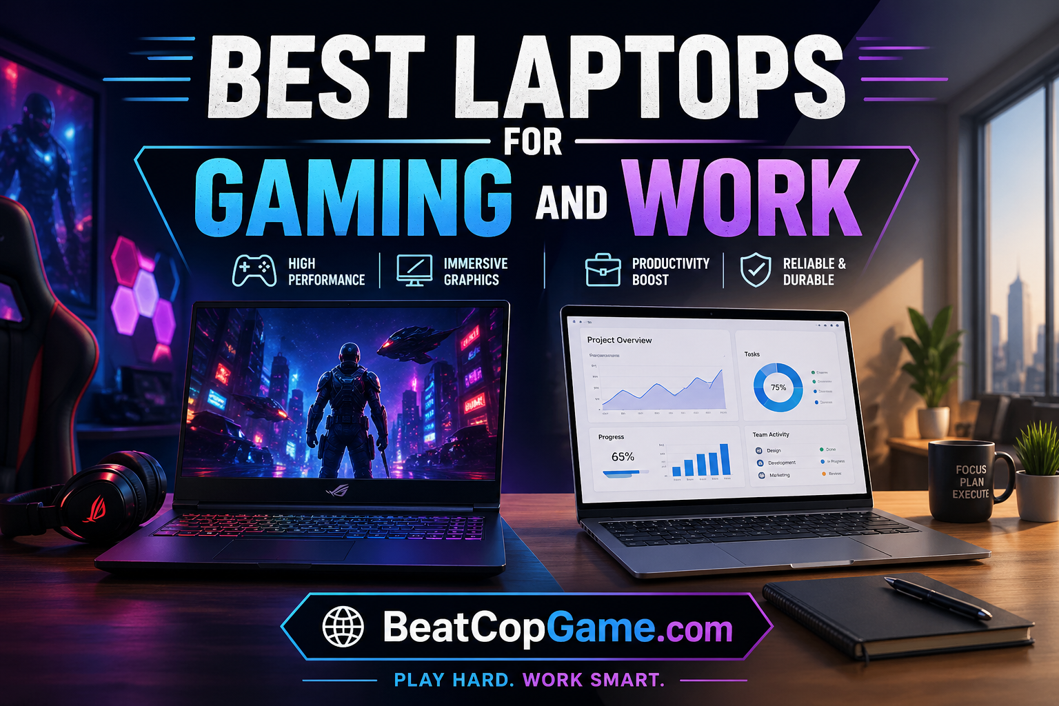 Best Laptops for Gaming and Work