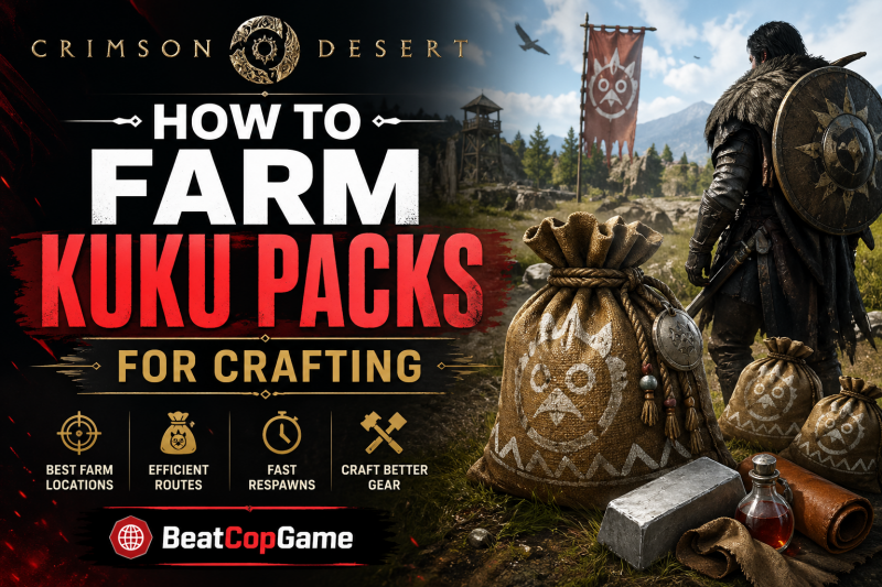 How to Farm Kuku Packs for Crafting in Crimson Desert