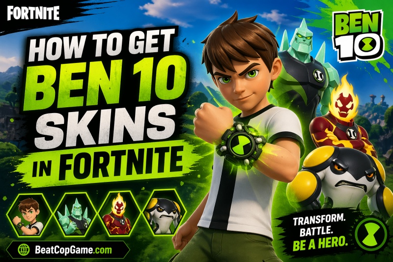 How to Get Ben 10 Skins in Fortnite