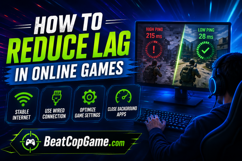 How to Reduce Lag in Online Games