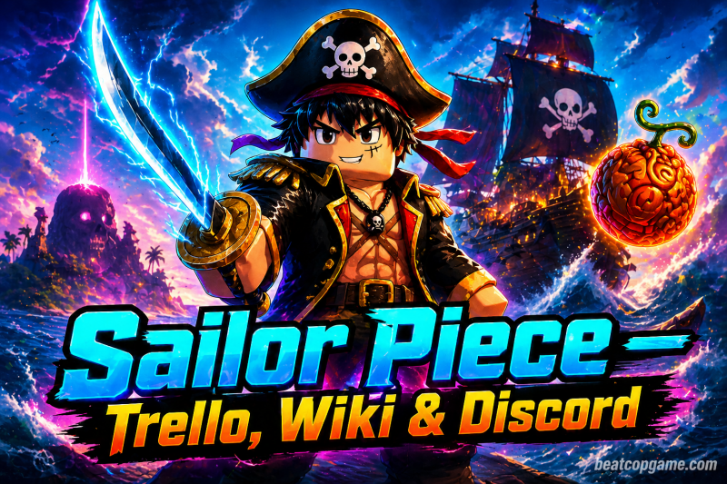 Sailor Piece Trello, Discord & Wiki