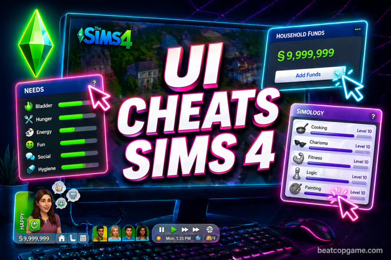 UI Cheats Extension Sims 4