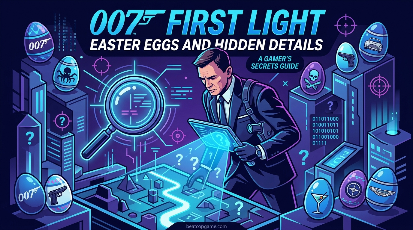 007 First Light Easter Eggs and Hidden Details