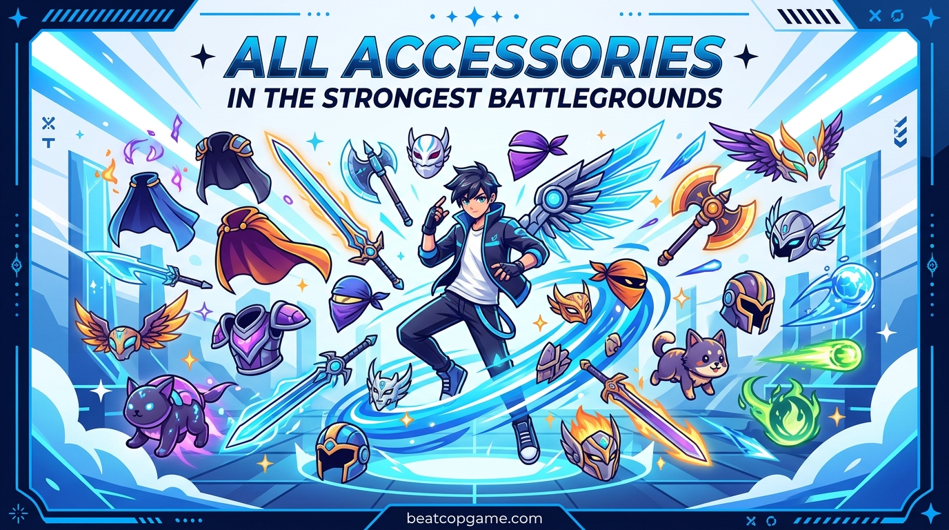 All Accessories in The Strongest Battlegrounds