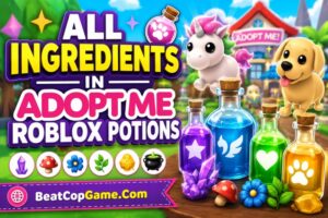 All Ingredients in Adopt Me Roblox Potions
