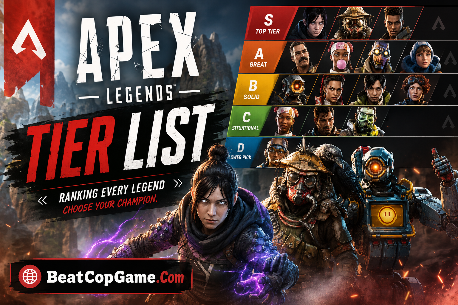 Apex Legends Tier List