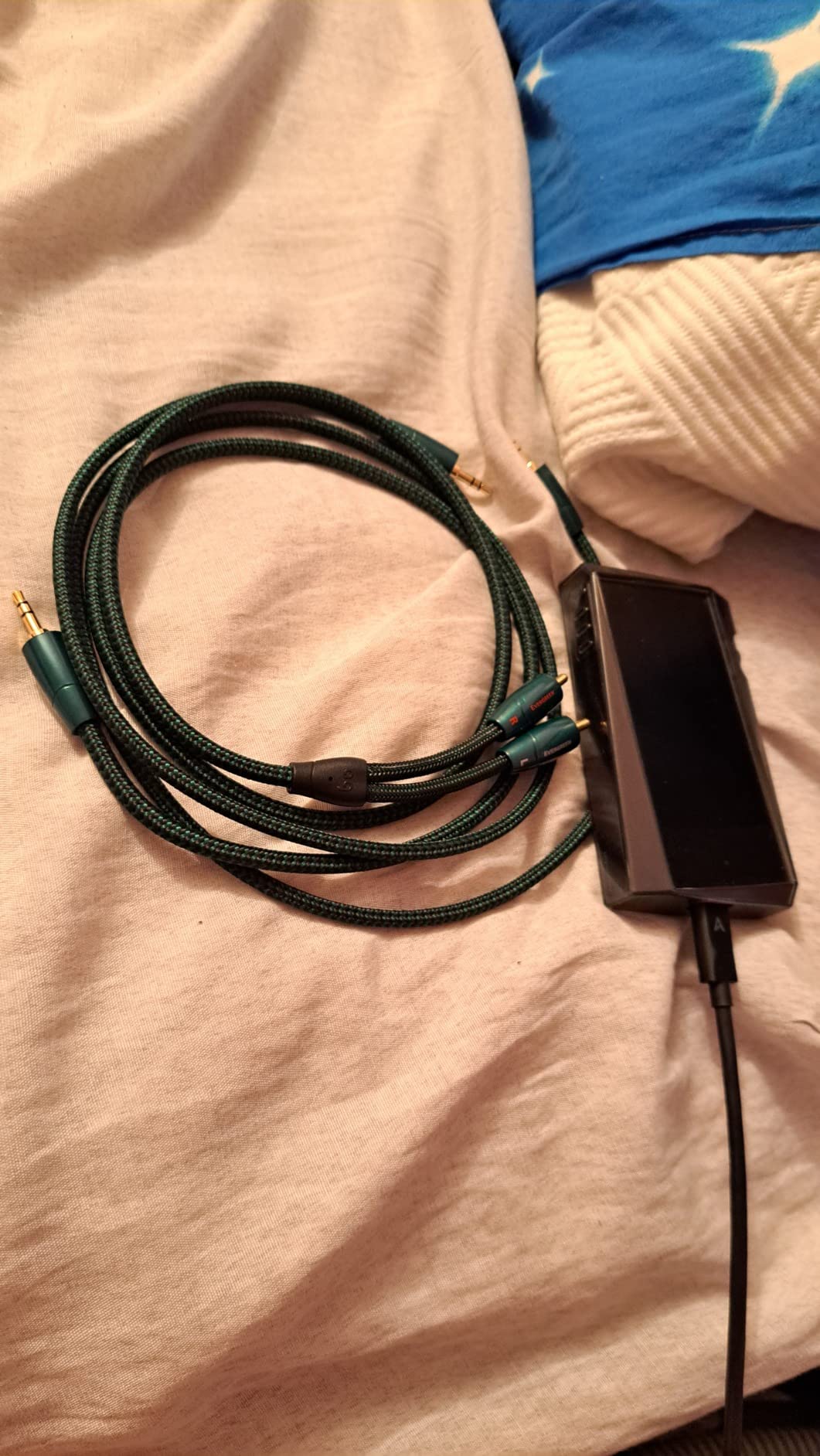 AudioQuest Evergreen 3.5mm Aux Cable - Male to Male Stereo Interconnect customer photo 1