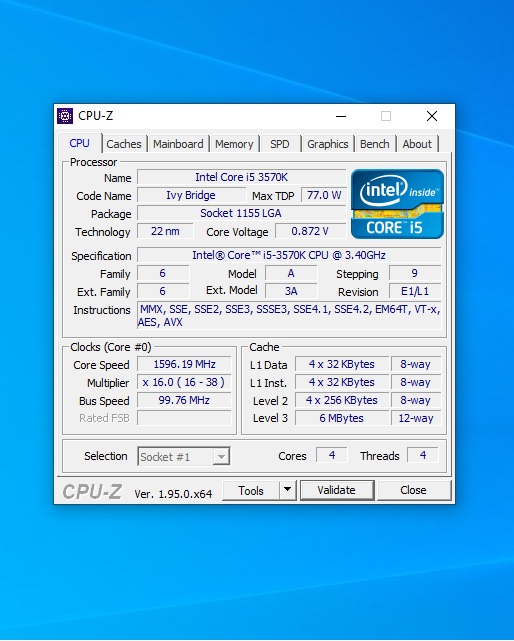 Intel Core i5-3570K Quad-Core Processor 3.4 GHz 4 Core LGA 1155 - BX80637I53570K customer photo 2