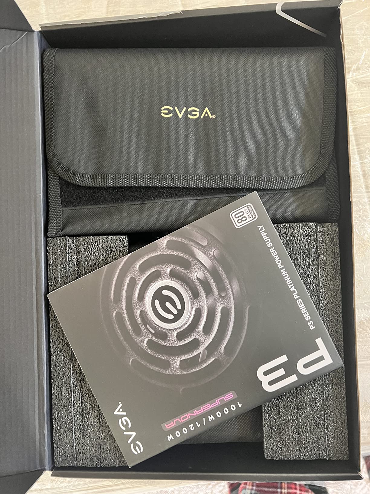 EVGA Supernova 1200 P2 80+ Platinum, 1200W ECO Mode Fully Modular NVIDIA SLI and Crossfire Ready 10 Year Warranty Power Supply 220-P2-1200-X1 customer photo 1