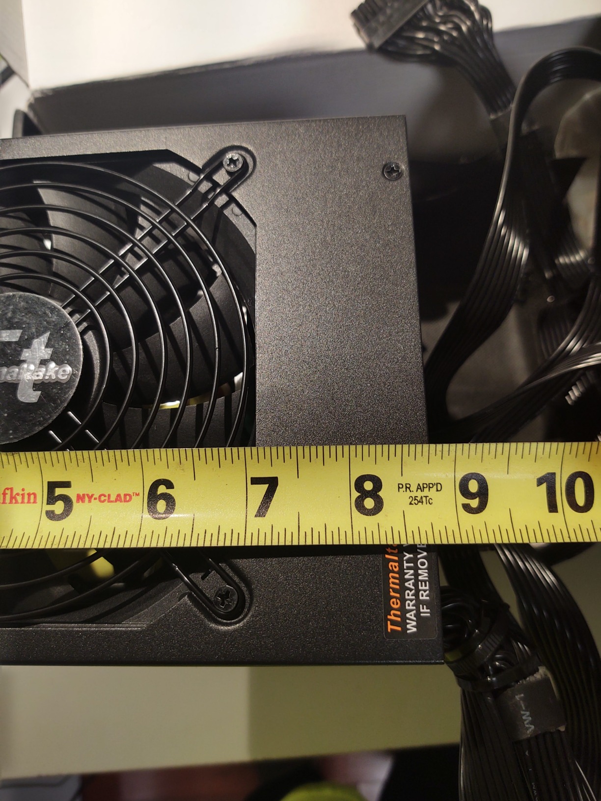 Thermaltake Toughpower 1500W 80 Plus Gold Semi Modular PSU ATX 12V or EPS 12V Ultra Quiet Power Supply PS-TPD-1500MPCGUS-1 customer photo 1