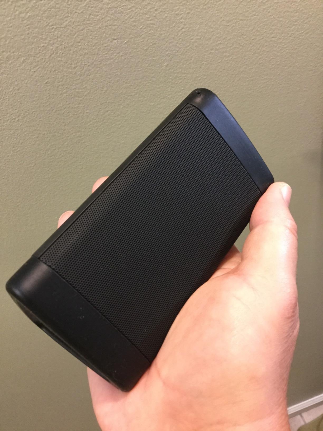 OontZ Angle 3 (4th Gen) - Portable Bluetooth Speaker, 12W Stereo Sound, 24 Hour Playtime, Rich Bass, 100 Foot Wireless Range, Waterproof, Home, Outdoor, Travel, Great Gift (Black) customer photo 2