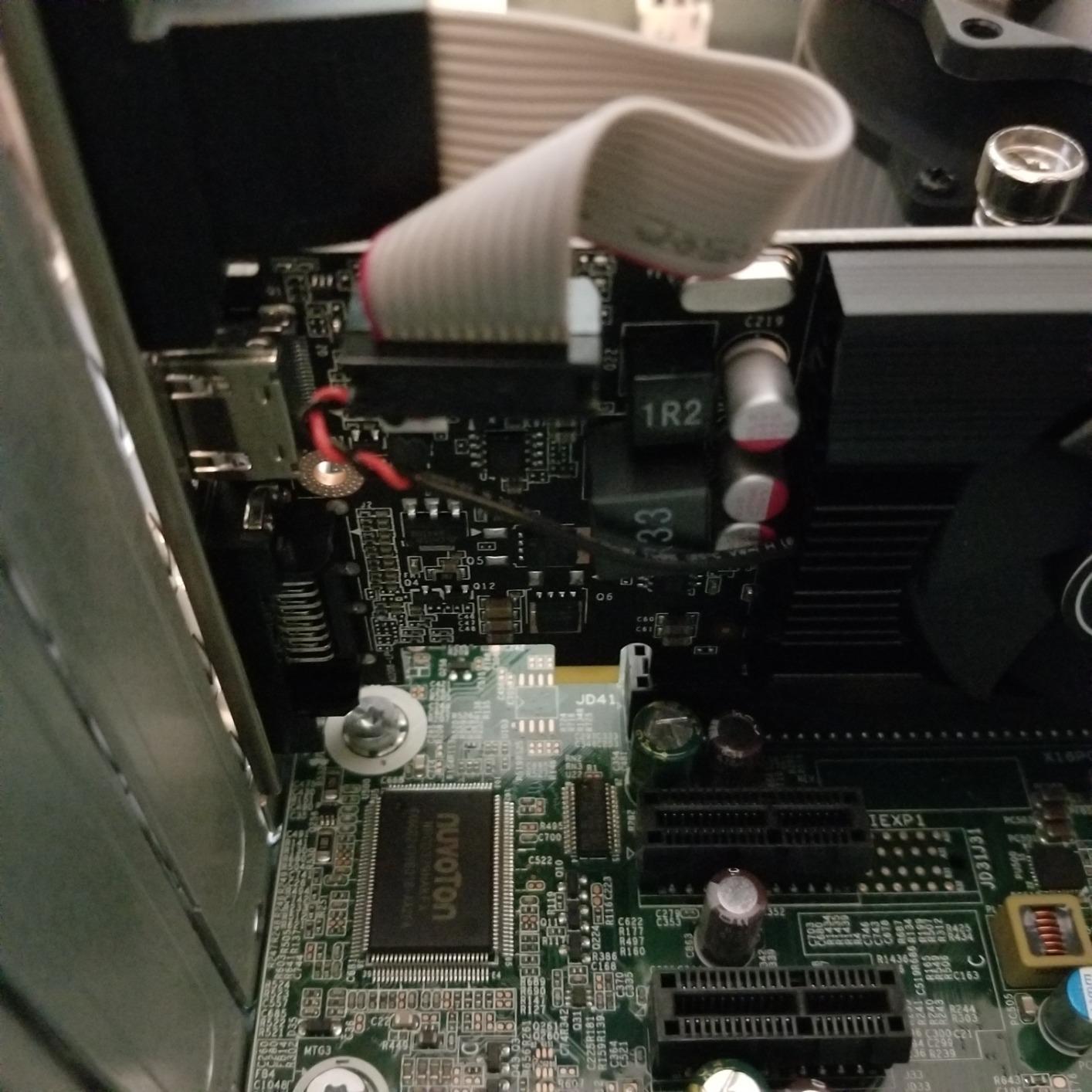 msi Gaming GeForce GT 710, Black, 2GB GDRR3 64-bit HDCP Support DirectX 12 OpenGL 4.5 Single Fan Low Profile, NVIDIA, HDMI/VGA customer photo 2