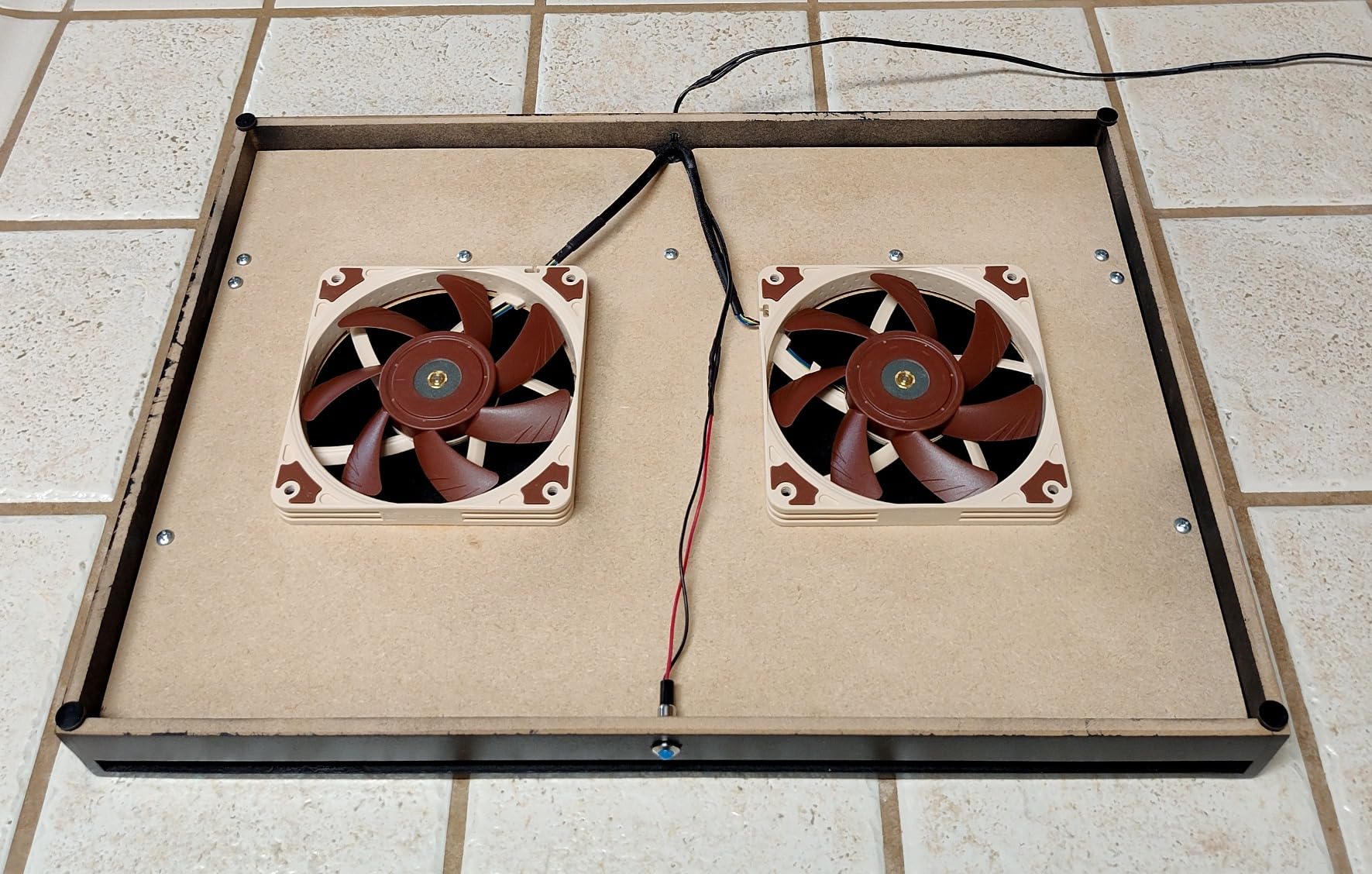 Noctua NF-A12x15 PWM, Premium Quiet Slim Fan, 4-Pin (120x15mm, Brown) customer photo 2