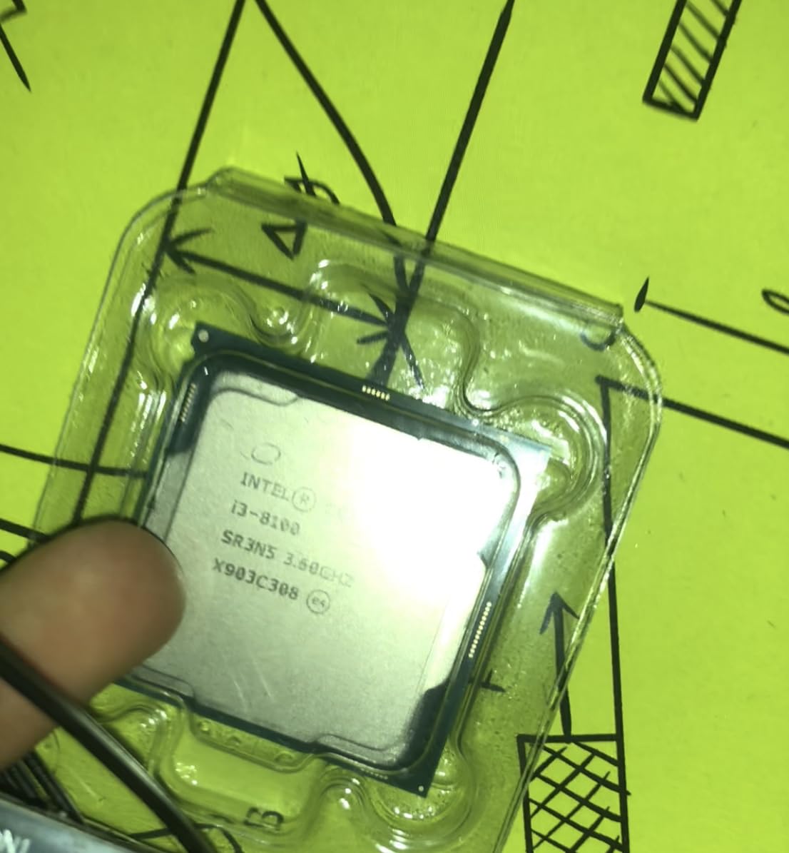 Intel 8th Gen Core i3-8100 Processor customer photo 1