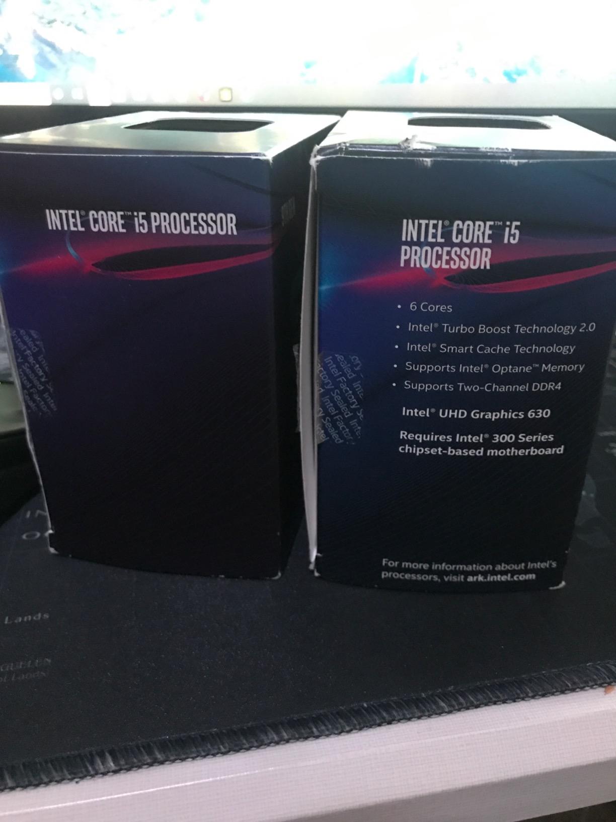 Intel Core i5-9400 Desktop Processor 6 Cores up to 4.1 GHz LGA1151 300 Series 65W customer photo 1
