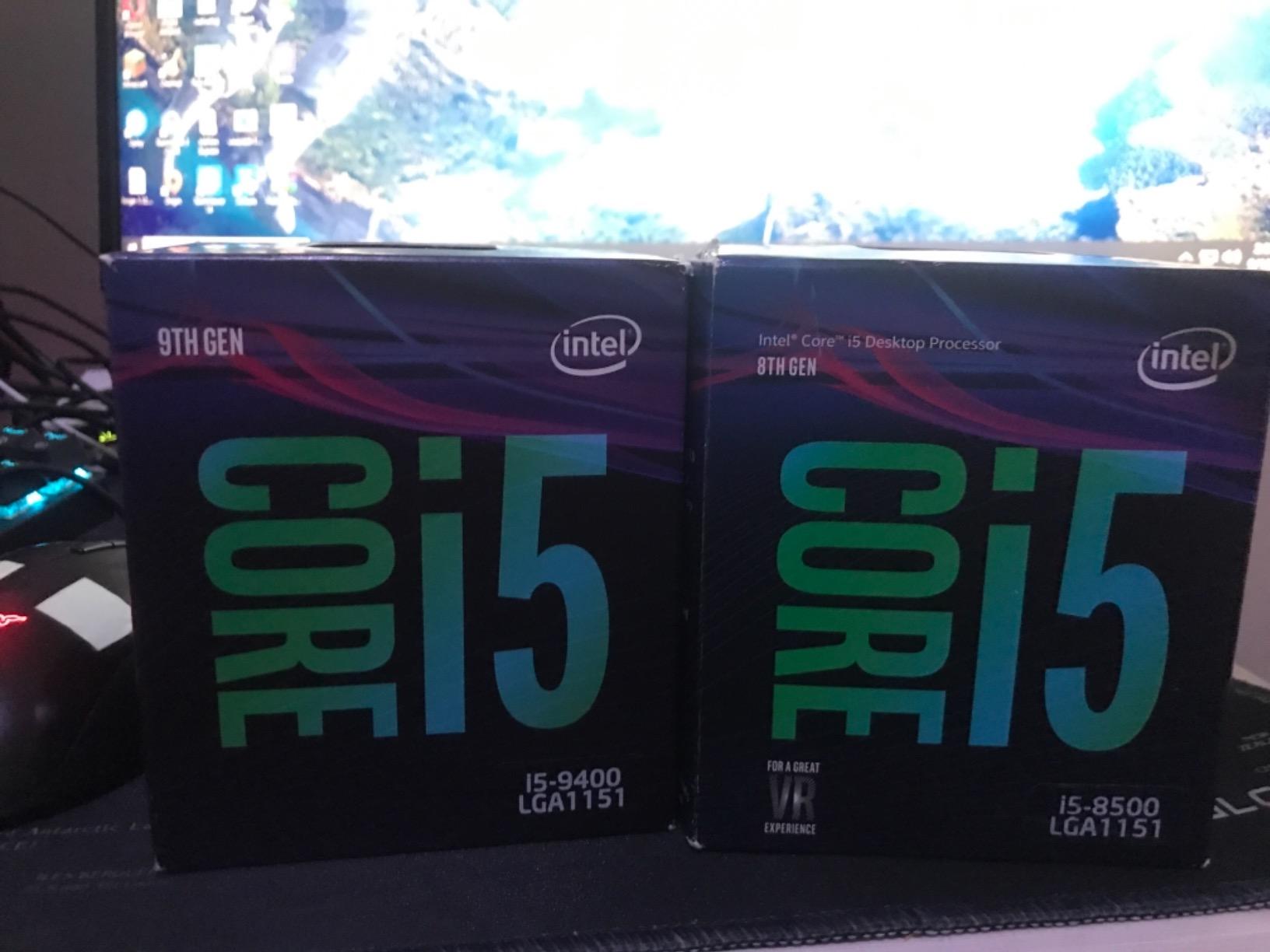 Intel Core i5-9400 Desktop Processor 6 Cores up to 4.1 GHz LGA1151 300 Series 65W customer photo 2