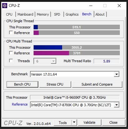 Intel Core i5-9600KF Desktop Processor 6 Cores up to 4.6 GHz Turbo Unlocked Without Processor Graphics LGA1151 300 Series 95W customer photo 1