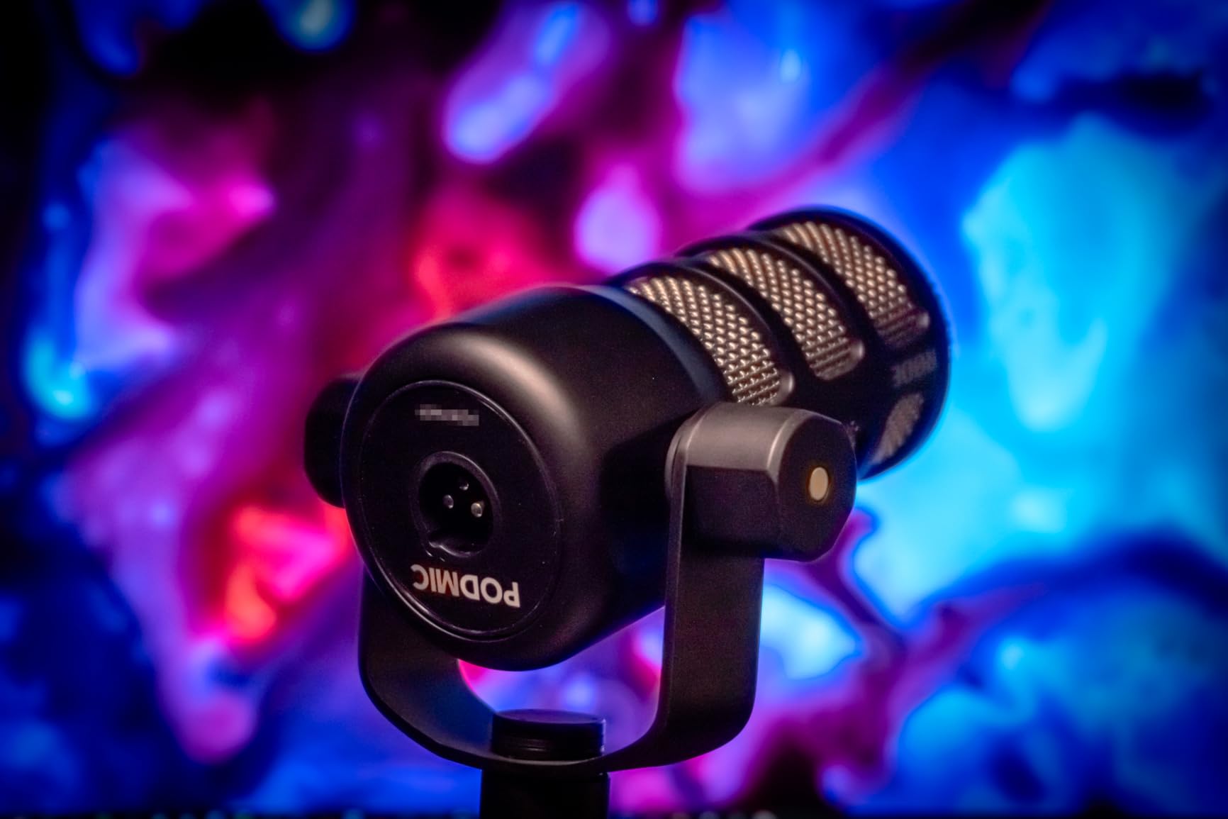 RØDE PodMic Cardioid Dynamic Broadcast Microphone - XLR Output ONLY, Requires Audio Interface (RØDECaster or similar). For USB Plug-and-Play, see PodMic USB. customer photo 2