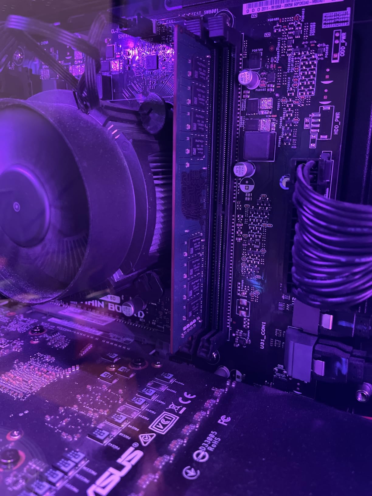 CORSAIR Vengeance LPX DDR4 RAM 32GB (2x16GB) Up to 3200MHz CL16-20-20-38 1.35V Intel XMP AMD EXPO Computer Memory - Black (CMK32GX4M2E3200C16) customer photo 1