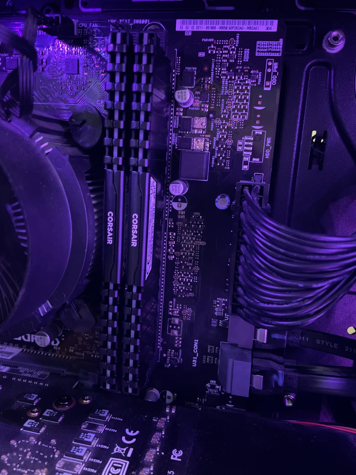 CORSAIR Vengeance LPX DDR4 RAM 32GB (2x16GB) Up to 3200MHz CL16-20-20-38 1.35V Intel XMP AMD EXPO Computer Memory - Black (CMK32GX4M2E3200C16) customer photo 2