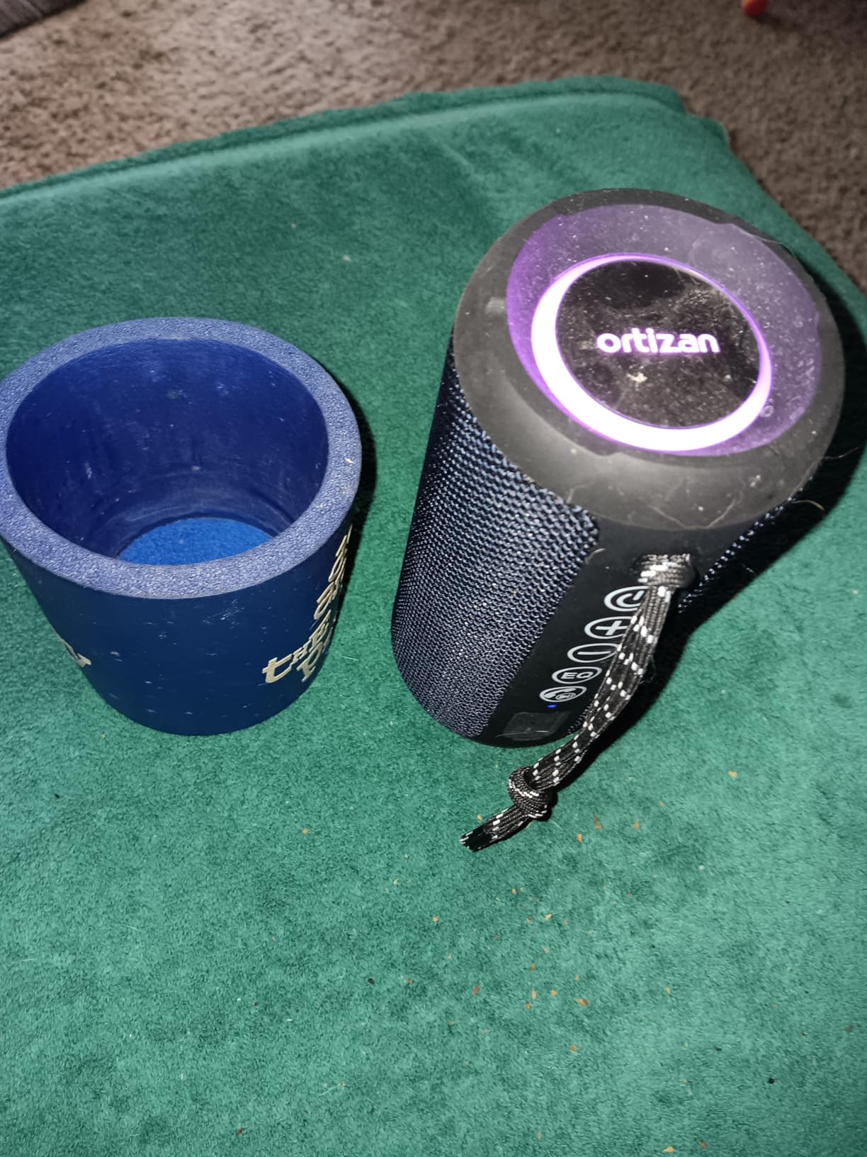 Ortizan Portable Bluetooth Speaker (1nd Gen), IPX7 Waterproof, Wireless, Big Sound and Deep Bass, TWS Pairing, 30Hrs of Playtime, for Home/Party/Outdoor/Beach, Birthday Gifts for Men Women - Black customer photo 2