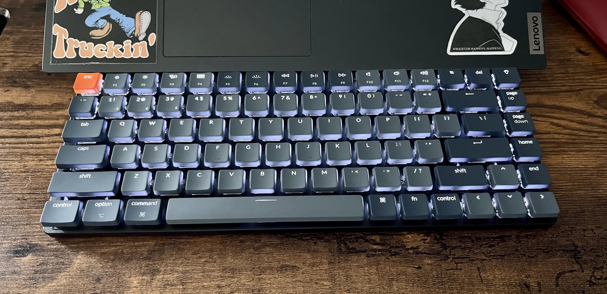 Keychron K3 Version 2 QMK 75% Wireless Low-Profile Mechanical Keyboard | Bluetooth 5.1, USB-C Wired, Brown Switches, Compatible with Mac Windows customer photo 1