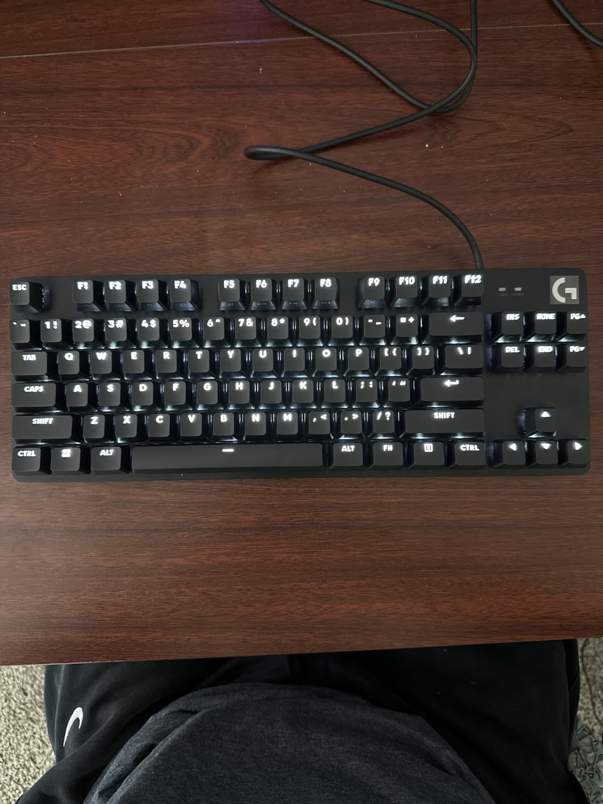 Logitech G413 TKL SE Mechanical Gaming Keyboard - Black | Tactile switches, anti-ghosting, compatible with Windows and macOS, compact design customer photo 2