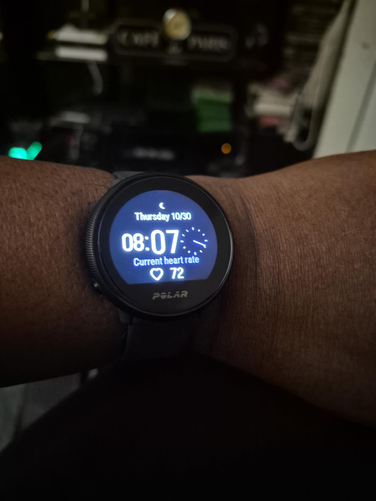 Polar Ignite 2 Series Water Resistant Smartwatch with GPS, Heart Rate Monitoring, Sleep Analysis and Personalized Fitness Tracking, S-L, for Men or Women, Black customer photo 1