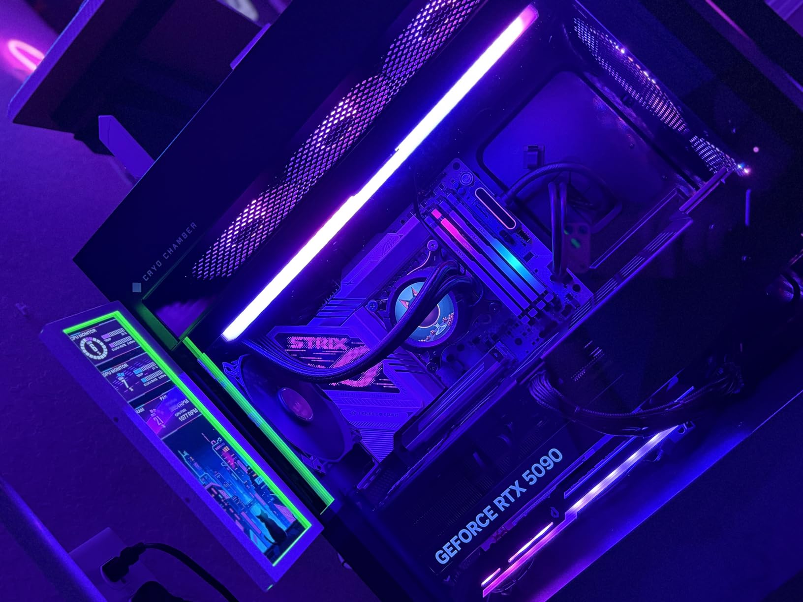 ASUS ROG Strix XF120 Whisper-Quiet, 4-pin PWM Fan for PC Cases, Radiators or CPU Cooling (120mm, up to 400,000 Hours lifespan, Magnetic-Levitation, 1800RPM) customer photo 1