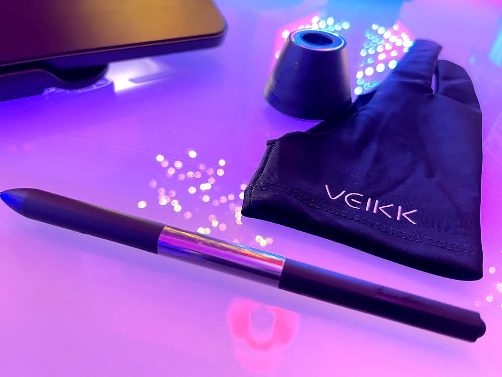 VEIKK Drawing Tablet with Screen VK1200V2 11.6 inch Full-Laminated Drawing Monitor with 6 Shortcut Keys and 8192 Levels Battery Free Stylus Pen customer photo 2