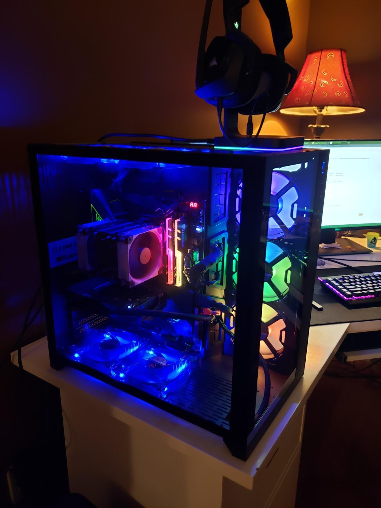 EVGA Supernova 1000 P5, 80 Plus Platinum 1000W, Fully Modular, Eco Mode with FDB Fan, 10 Year Warranty, Includes Power ON Self Tester, Compact 150mm Size, Power Supply 220-P5-1000-X1 customer photo 1