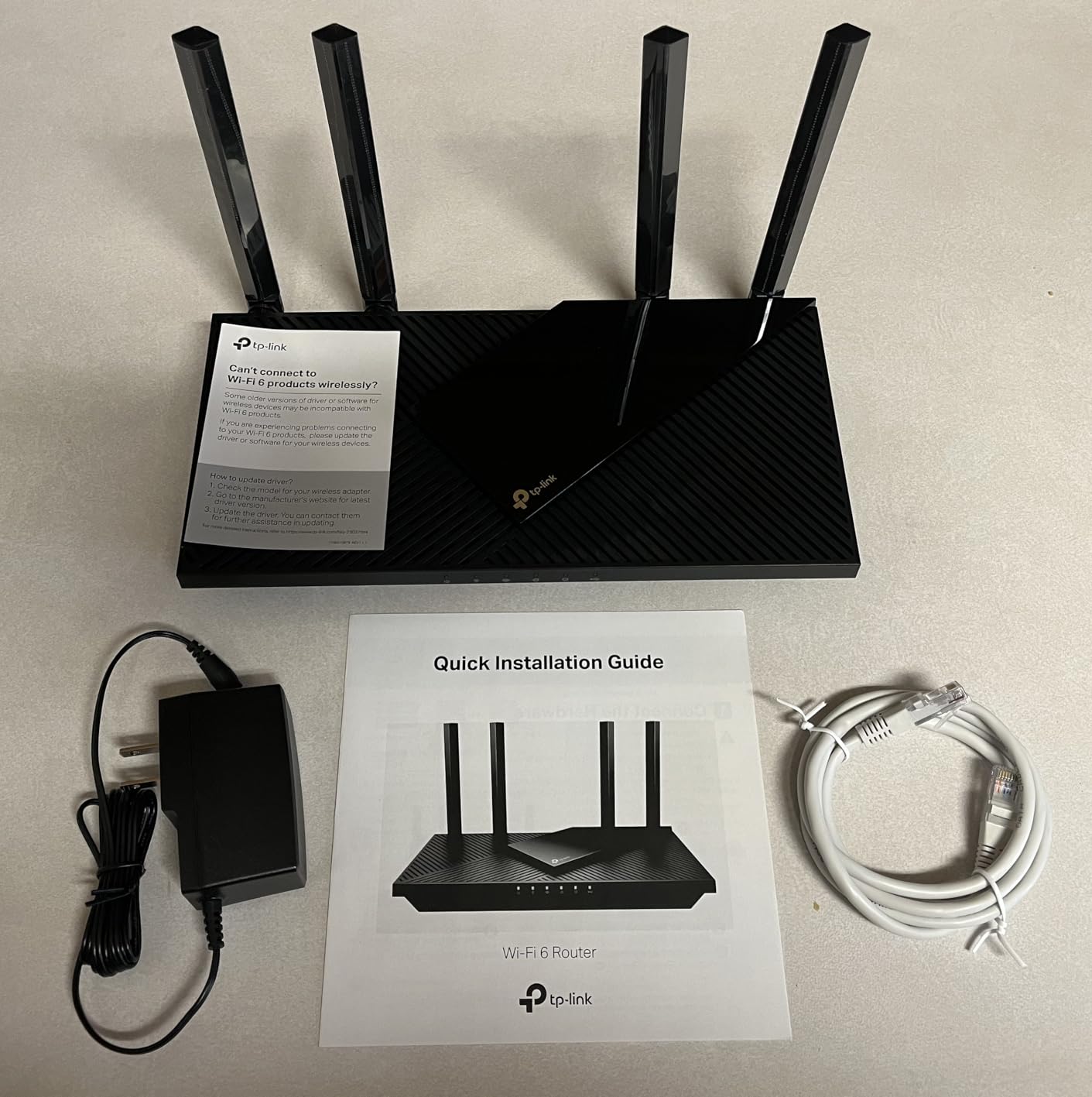 TP-Link Dual-Band AX3000 Wi-Fi 6 Router Archer AX55 | Wireless Gigabit Internet Router for Home | EasyMesh Compatible | VPN Clients & Server | HomeShield, OFDMA, MU-MIMO | USB 3.0 | Secure by Design customer photo 2