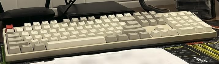 Keychron C2 Full Size Wired Mechanical Keyboard, Brown Switch, Retro customer photo 1