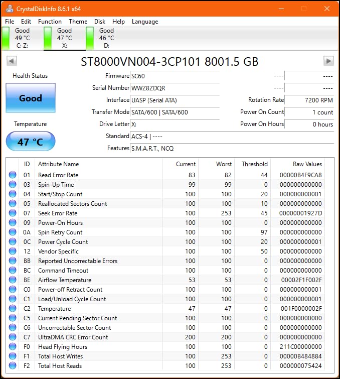 Seagate IronWolf 4TB NAS Internal Hard Drive CMR 3.5 Inch SATA 6Gb/s 5400 RPM 64MB Cache for RAID Network Attached Storage Rescue Services (ST4000VNZ06/006) customer photo 2