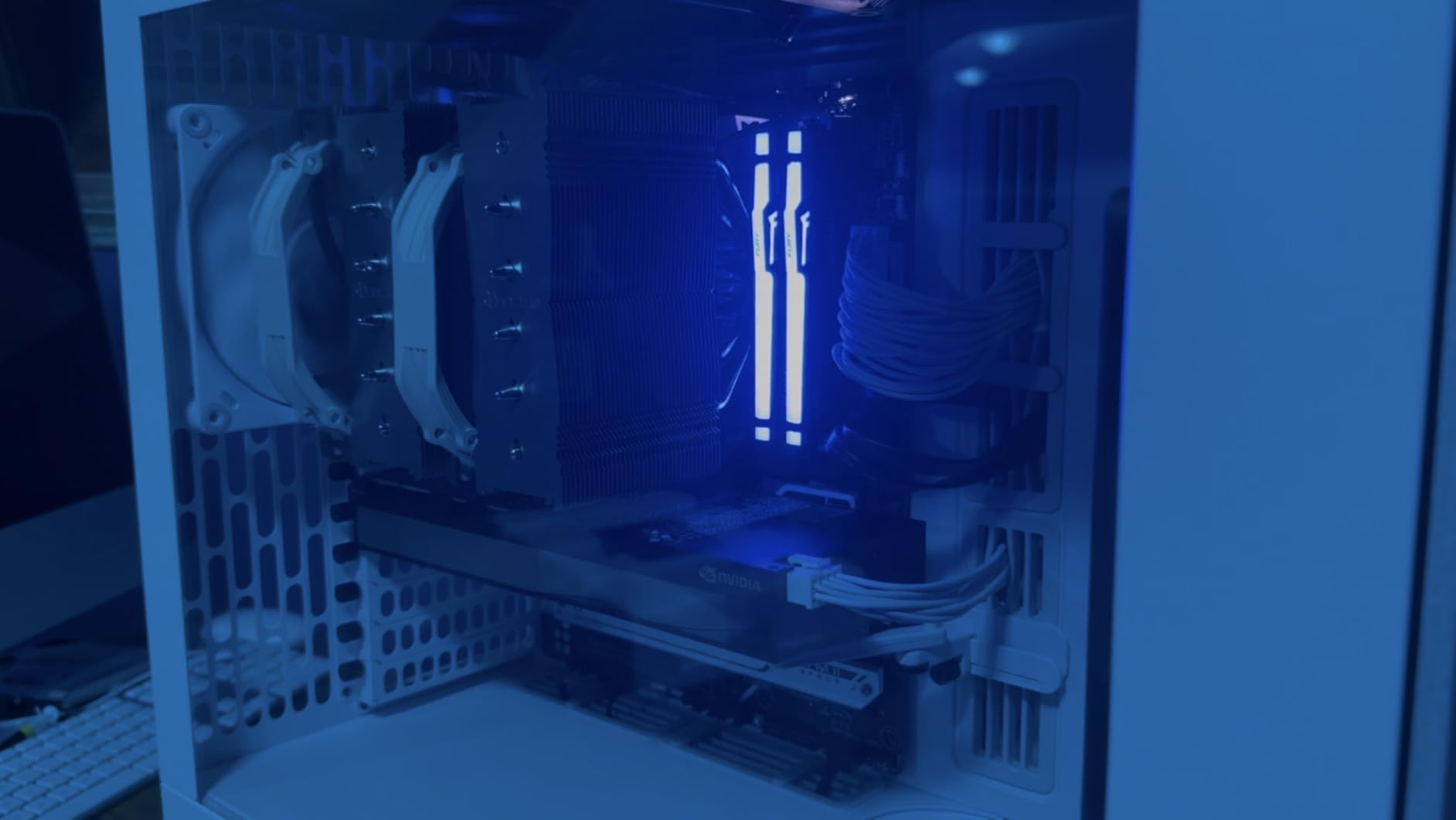 NVIDIA RTX A4500 Professional Graphics Card, 20GB GDDR6 ECC Memory, Ampere Architecture, 7168 CUDA Cores, 4X DisplayPort 1.4a, PCIe 4.0, Workstation GPU for 3D Rendering & AI (VCNRTXA4500-PB) customer photo 1