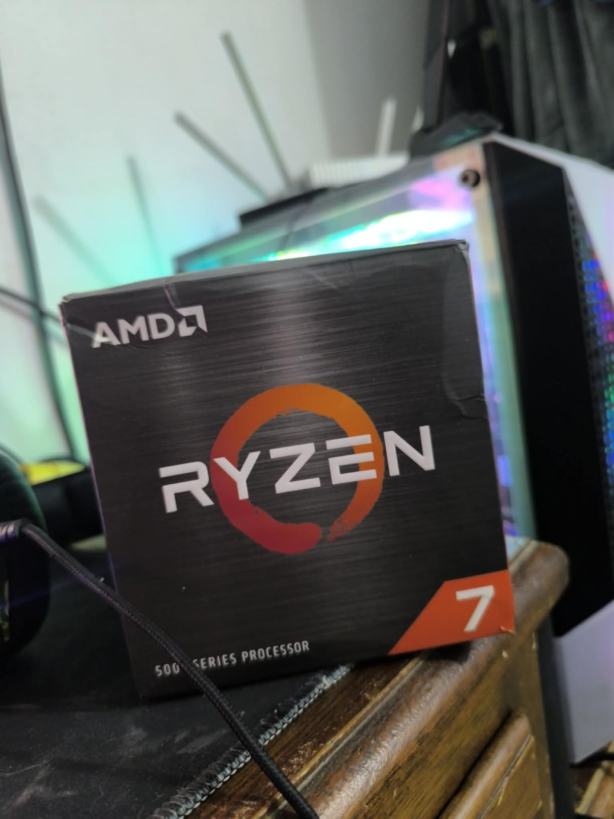 AMD Ryzen 7 5700X 8-Core, 16-Thread Unlocked Desktop Processor customer photo 1