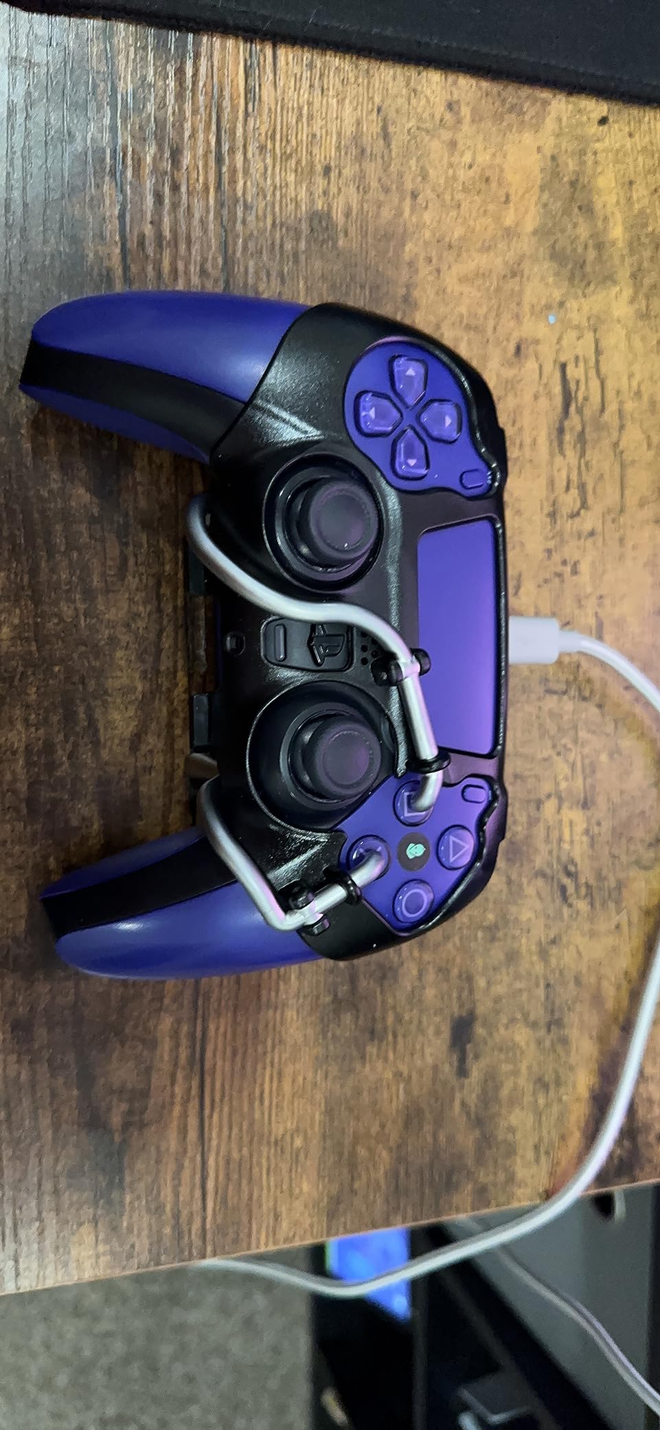 EXknight Leverback FPS Mechanical Paddles Attachment - Back Buttons Gaming Paddles for PS5 Controller customer photo 2