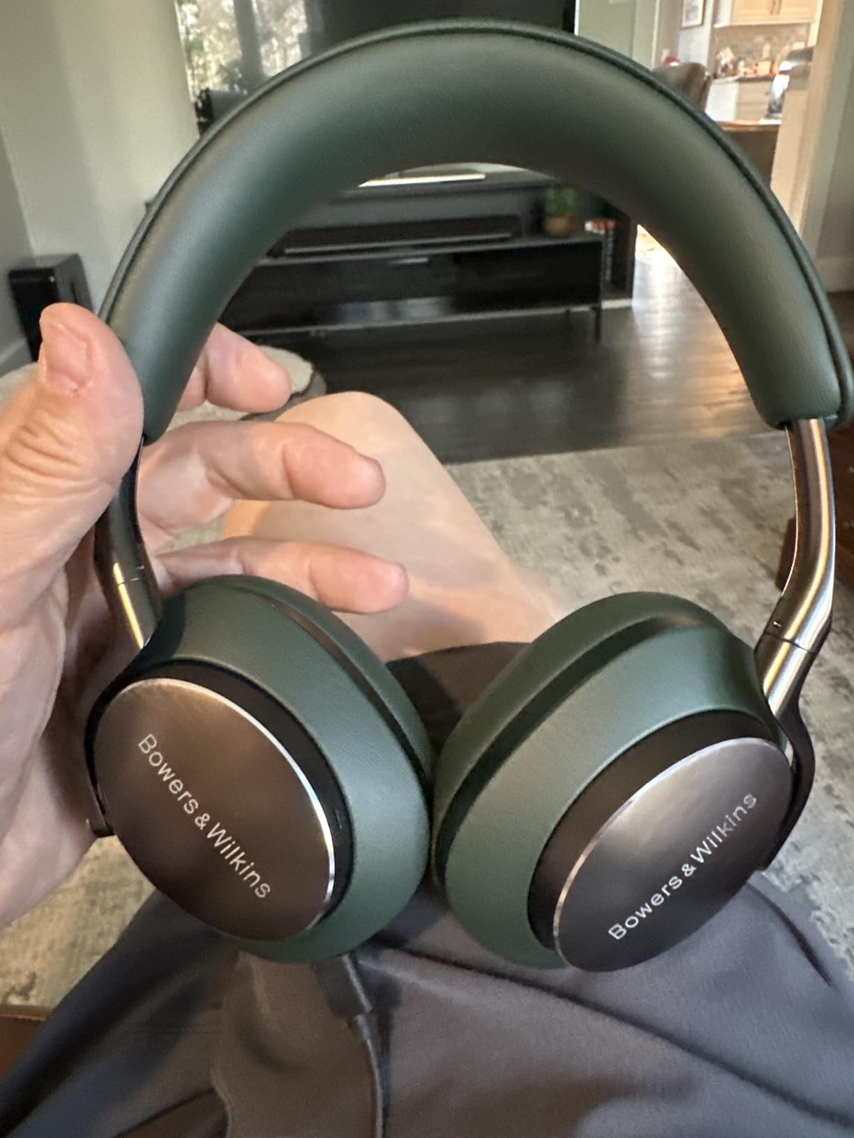 Bowers & Wilkins Limited Edition Px8 Over-Ear Bluetooth Headphones, Advanced Active Noise Cancellation Wireless Headphones, Luxurious Materials, 30-Hr Battery Life, Tan customer photo 1