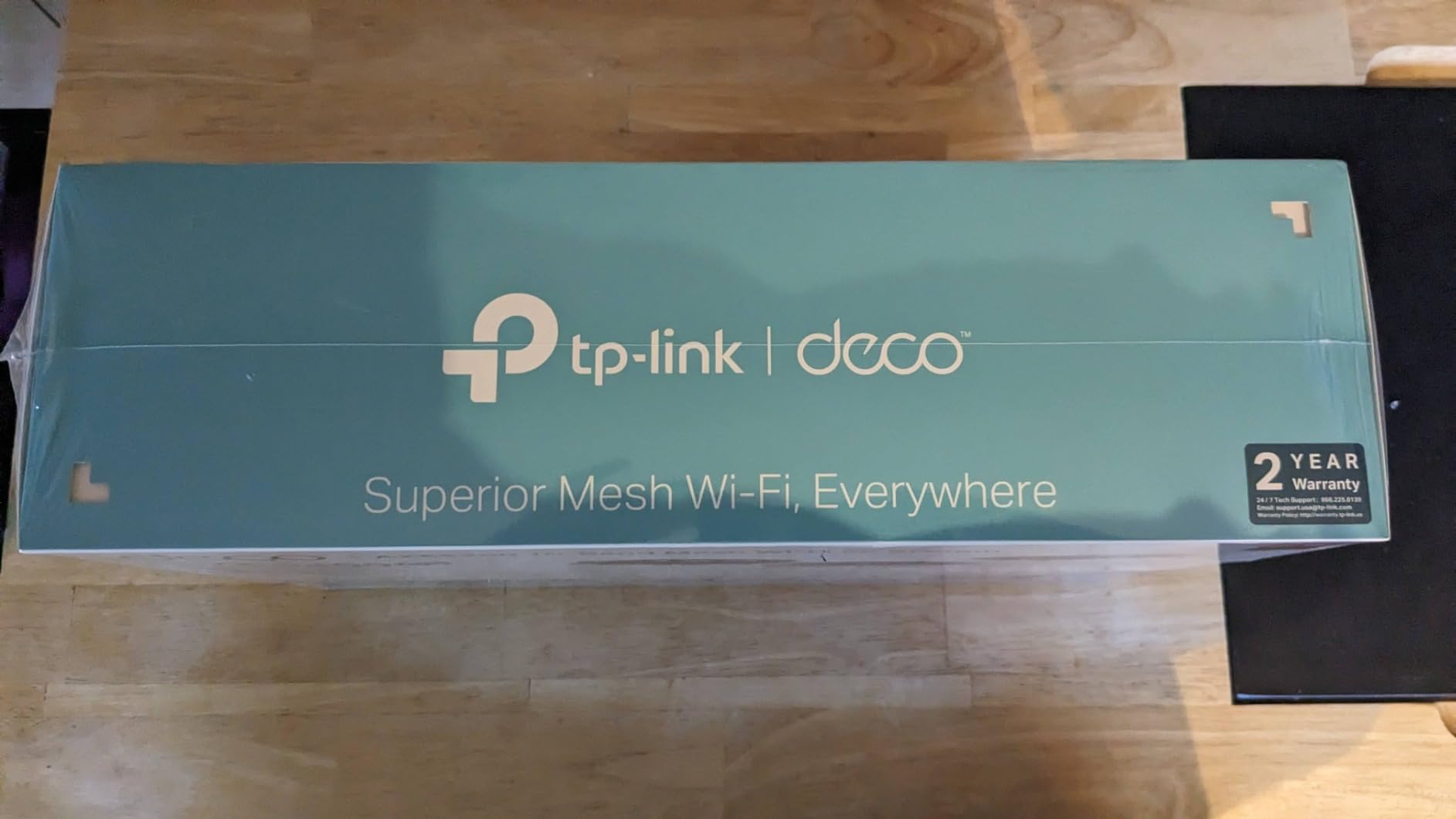 TP-Link Deco XE75 Pro AXE5400 Tri-Band WiFi 6E Mesh System - 2.5G WAN/LAN Port, Covers up to 5500 Sq.Ft, Replaces WiFi Router and Extender, AI-Driven Mesh, New 6GHz Band, 2-Pack customer photo 2