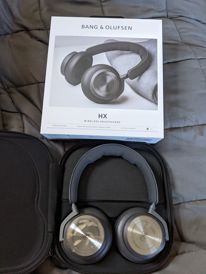 Bang & Olufsen Beoplay HX - Comfortable Wireless ANC Over-Ear Headphones - Gold Tone customer photo 1