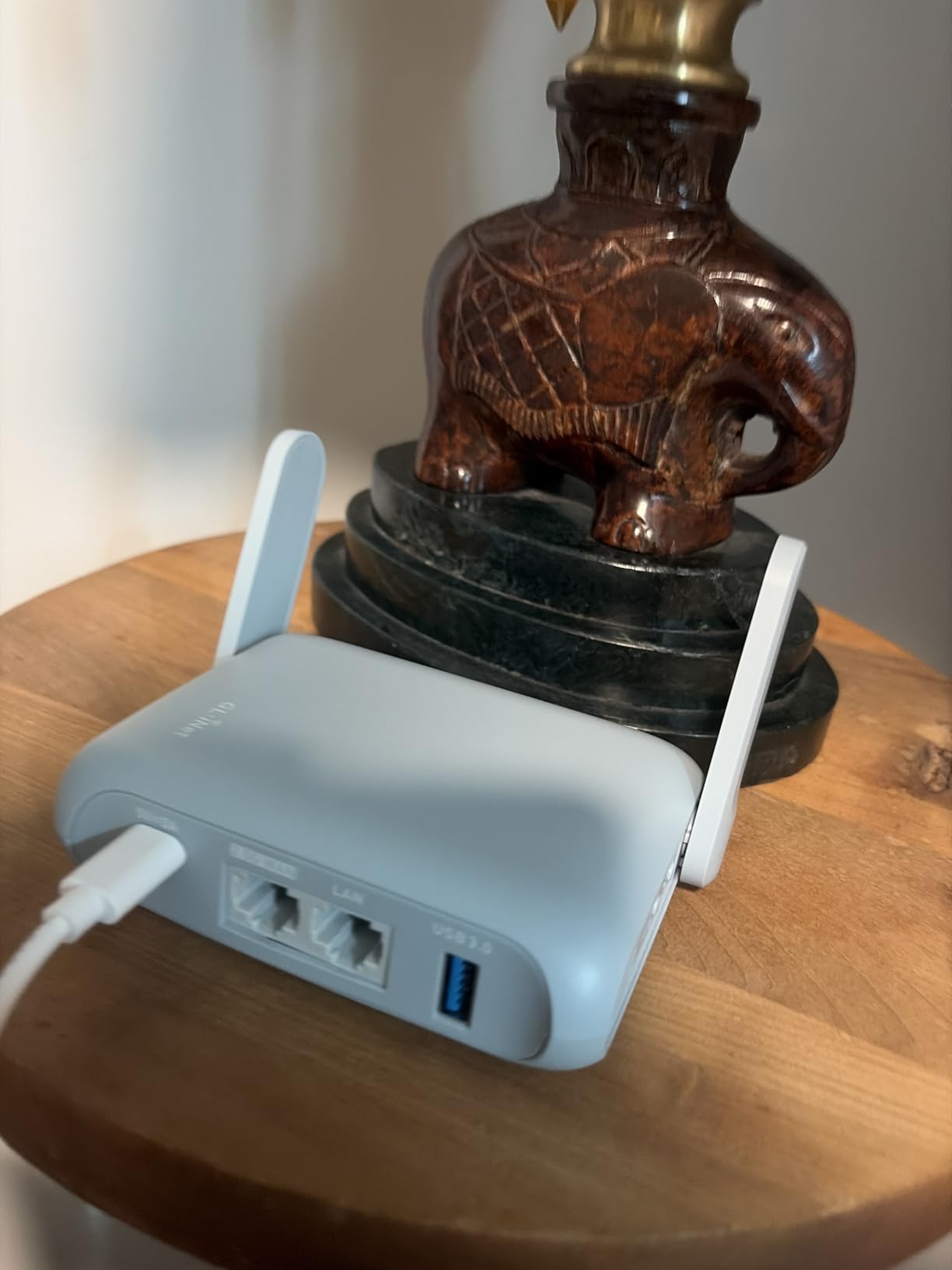 GL.iNet GL-MT3000 Beryl AX Wi-Fi 6 Travel Router, 2.5G WAN, VPN, OpenWrt customer photo 1