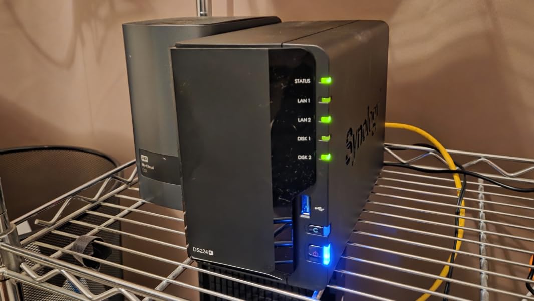 Synology DS223 Home & Office Backup Hub - Centralize Files, Protect Data & Monitor Property (2-Bay Diskless NAS) customer photo 1